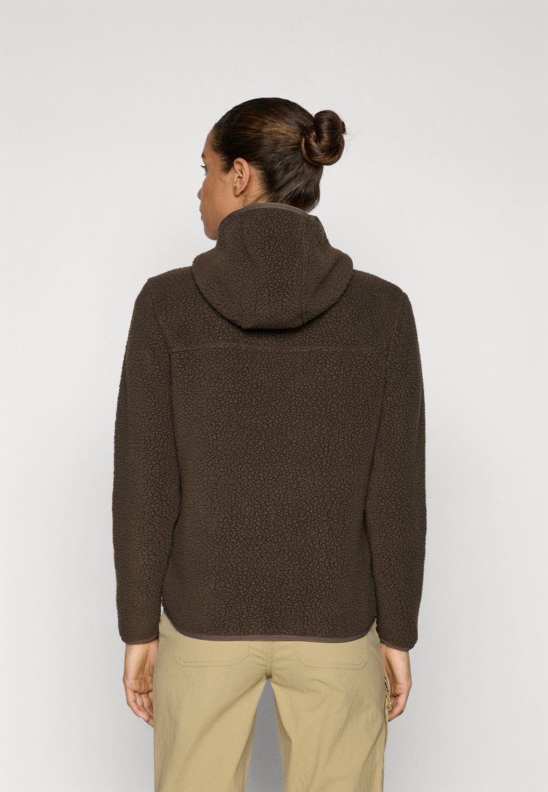 Sweat zippé à col montant en maille polaire garçon gris chine moyen