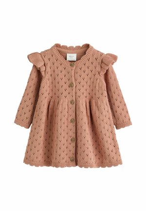 Next, Jumper dress - rust brown