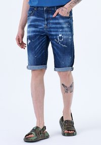 Miracle of Denim - Jeansshort - broken blue Miniatuurafbeelding 1