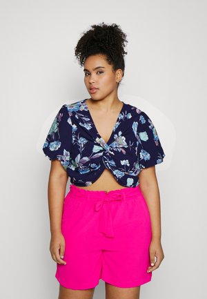 ONLY Curve ONCMATE LIFE KNOT - Blouse - patriot blue