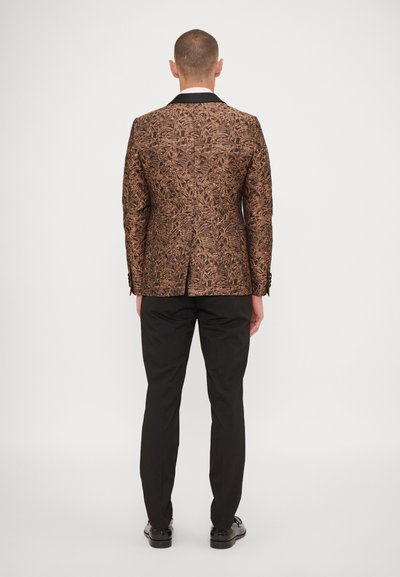 Pal Zileri GIACCA UOMO CON INSERTI - Ülikonnapintsakud - black/gold-coloured