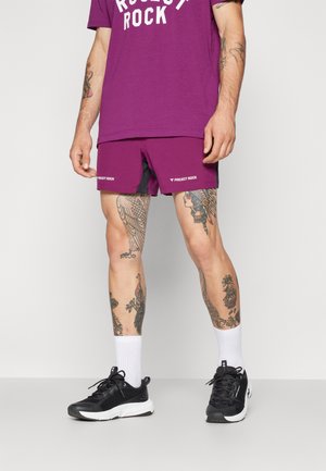 Under Armour ROCK ULTIMATE SHORT - Short de sport - purple gemini/white