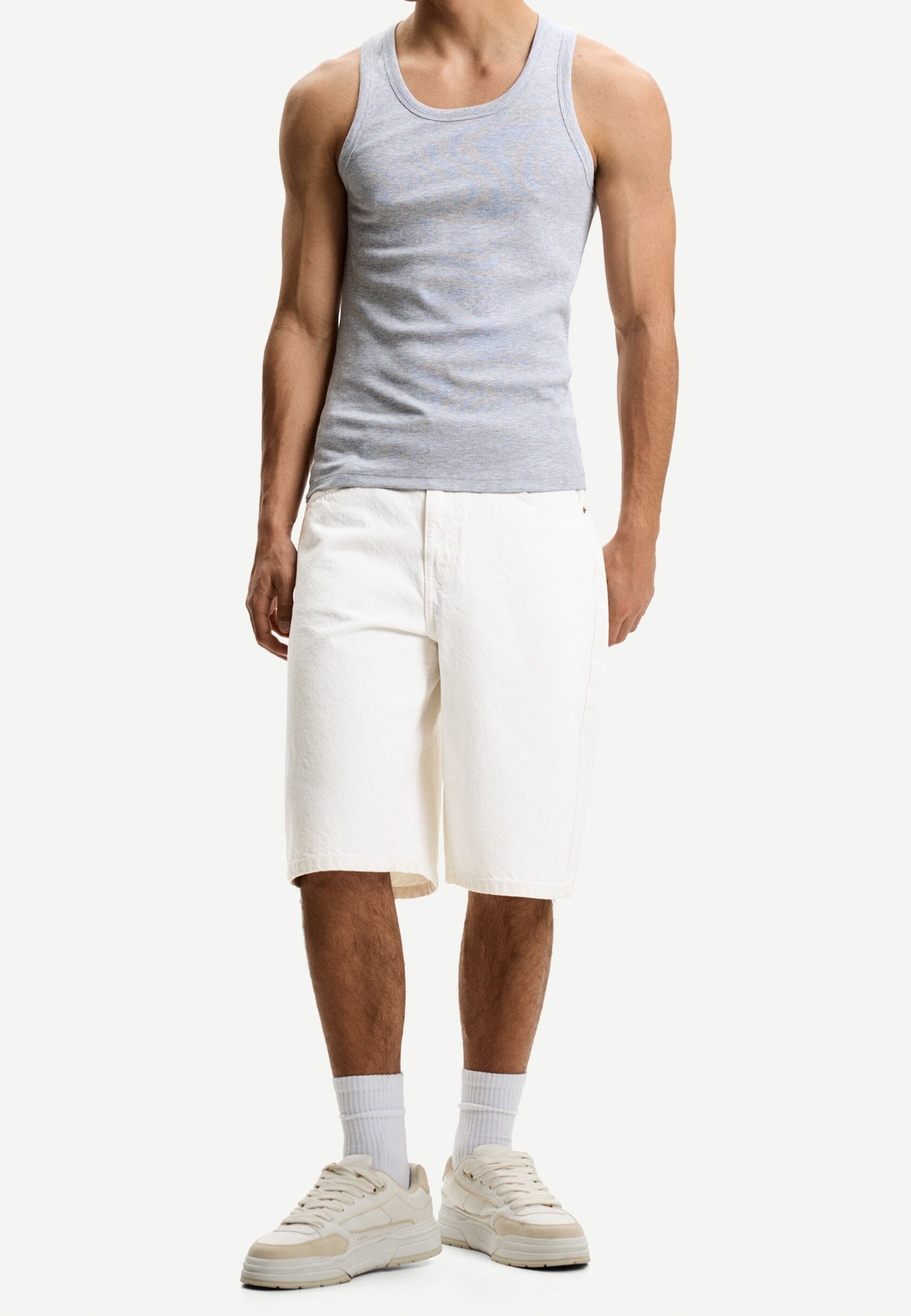 Pantaloni Corti Pantaloncini Bershka Uomo Bershka Shorts Di Jeans