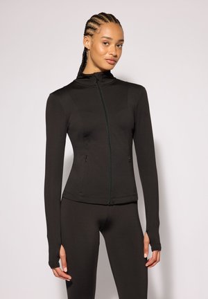 Terranova, FELPA SPORTIVA CON ZIP A TINTA UNITA - Felpa con zip - var nero