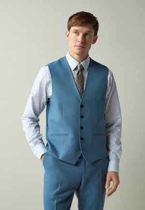 TEXTURED - REGULAR FIT - Weste - blue