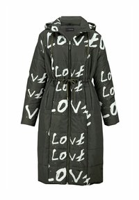MIAMODA STEPP LOVE KAPUZE TAILLEN-BINDEBAND LANGARM - Parka - olive
