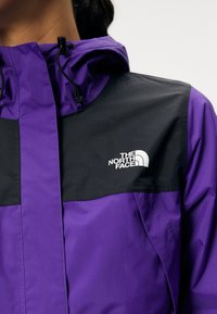 The North Face ANTORA JACKET - Hardshell-jakke - peak purple/black