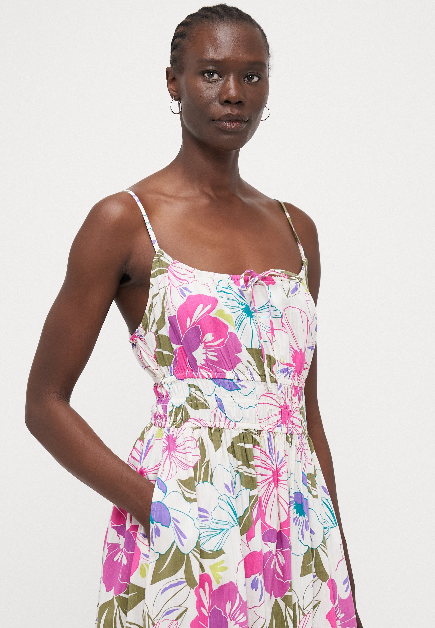 ワンピース Marbella Panel Printed Dress MARTINA DRESS - MISA Los Angeles