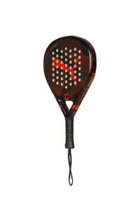 Puma SOLAR COURT - Raqueta de pádel - schwarz rot