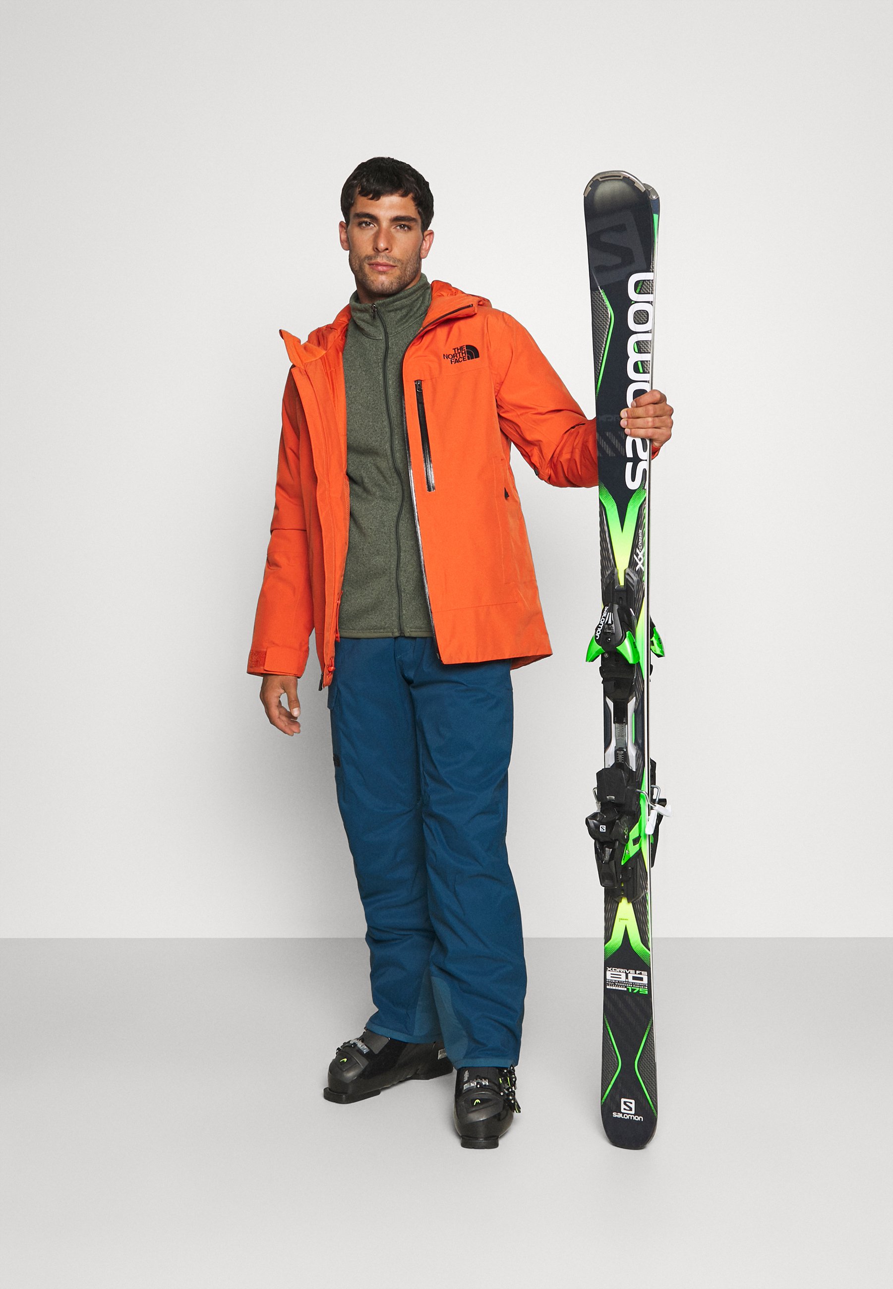 The North Face DESCENDIT JACKET - Giacca da sci - burnt ochre/arancione -  Zalando.it