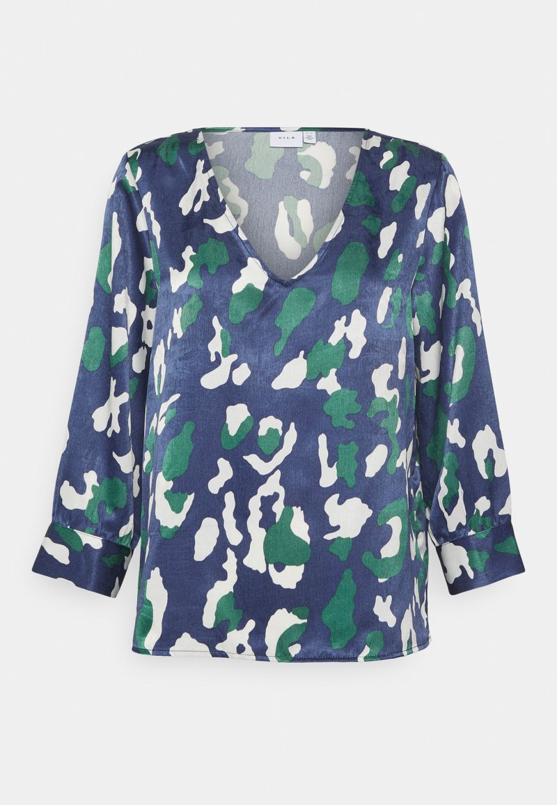 Vila Blouse blauw