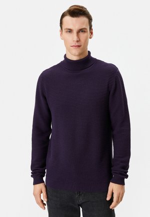 Strickpullover - purple