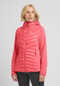 Jack Wolfskin ROUTEBURN PRO HYBRID - Veste d'hiver - sunset coral