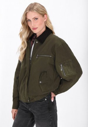 Light jacket - dark olive