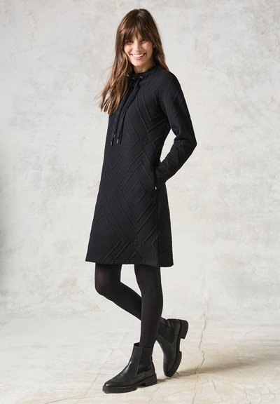 Fransa FRDEDINA DR - Vestido De Punto - Black/negro