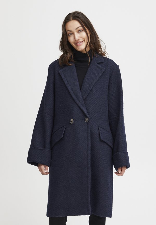 FRPALMA - Classic coat - Dark Peacoat - Main Image