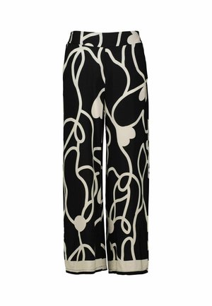 Stoffhose - schwarz