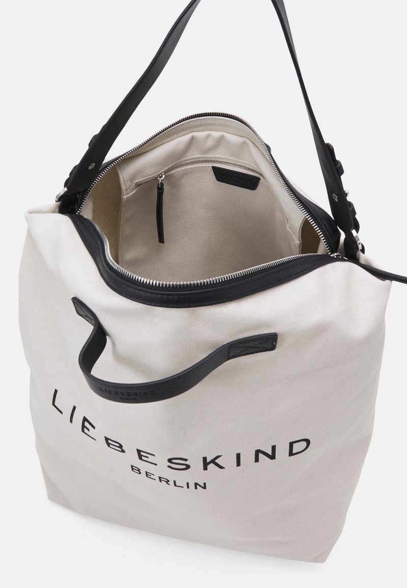 Damen Handtaschen | Liebeskind Berlin HOBO LARGE Shopping Bag pale moon/offwhite - TE17017 Damen Handtaschen | Liebeskind Berlin HOBO LARGE Shopping Bag pale moon/offwhite - TE17017