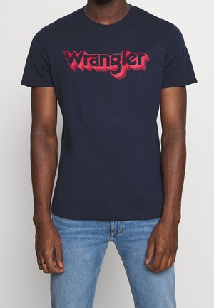 Wrangler, T-shirt imprimé - dark blue