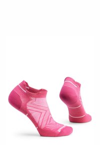 Smartwool WOMENS RUN CUSHION LOW ANKLE SOCKS - Träningssockor - power pink