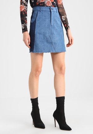 Jupe en jean - rinsed denim