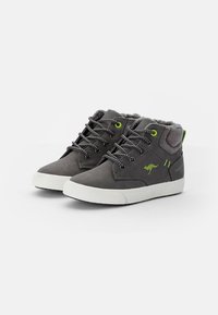 KangaROOS KAVU - Sneaker high - steel grey/lime