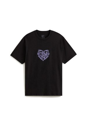 Vans, BARBED HEART  - T-shirt print - black