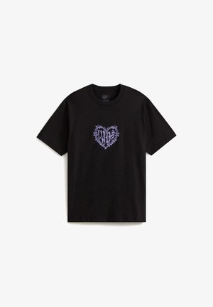 Vans, BARBED HEART - T-shirt print - black