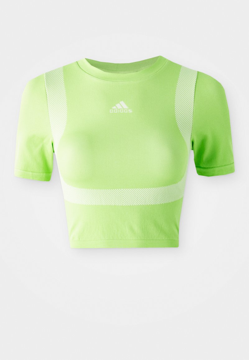 adidas Originals T-shirt print groen adidas Originals T-shirt print groen