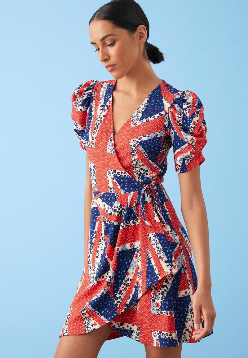 Next KINGS CORONATION BRITISH SHORT SLEEVE TEA DRESS Hverdagskjole