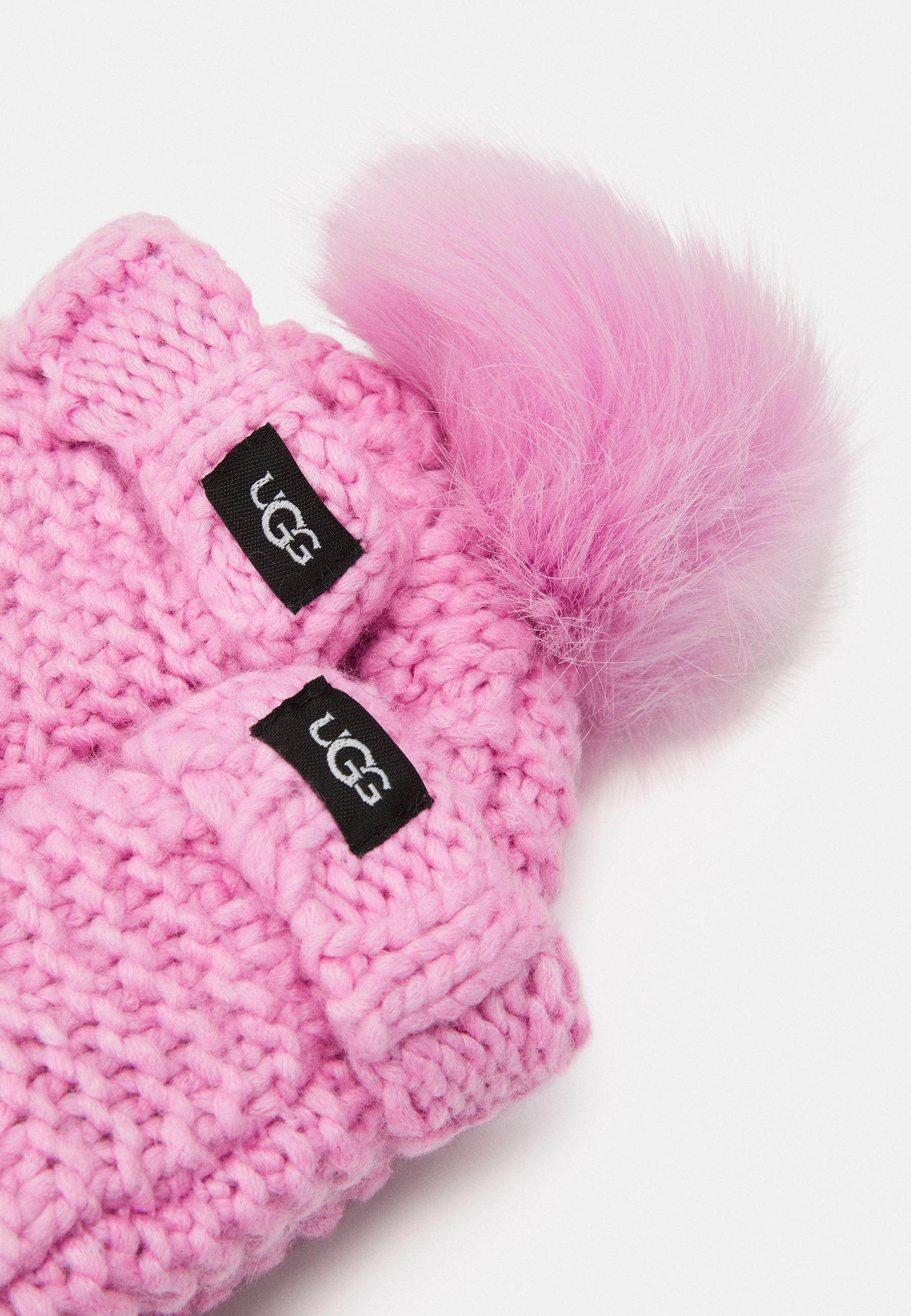 Pink ugg hat best sale