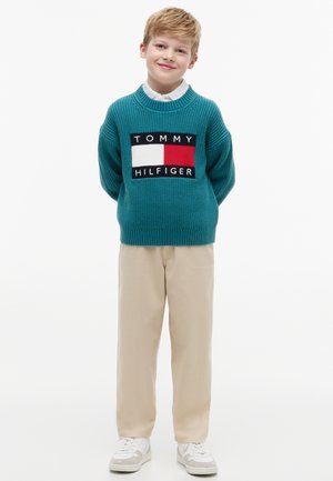 Tommy Hilfiger, - Chinosy