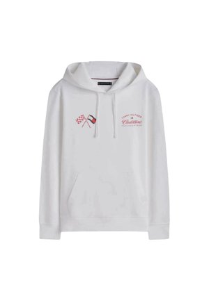 Tommy Hilfiger, TH X CF1 VARSITY GRAPHIC HOODIE - Jersey con capucha - white
