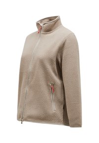 Peak Performance PILE ZIP - Fleecejas - hellbraun