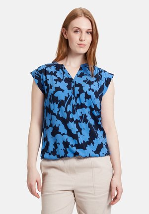 Betty & Co MIT PRINT - Bluse - dunkelblau blau