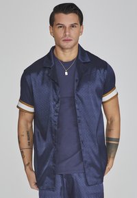 SIKSILK - RESORT - Ing - navy Miniatűr kép 1