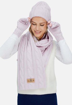 BELLEMERE, CABLE- UNISEX - Beanie - lavender