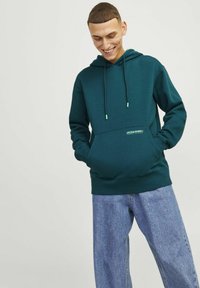 Jack & Jones LEGACY NOOS - Hoodie - deep teal