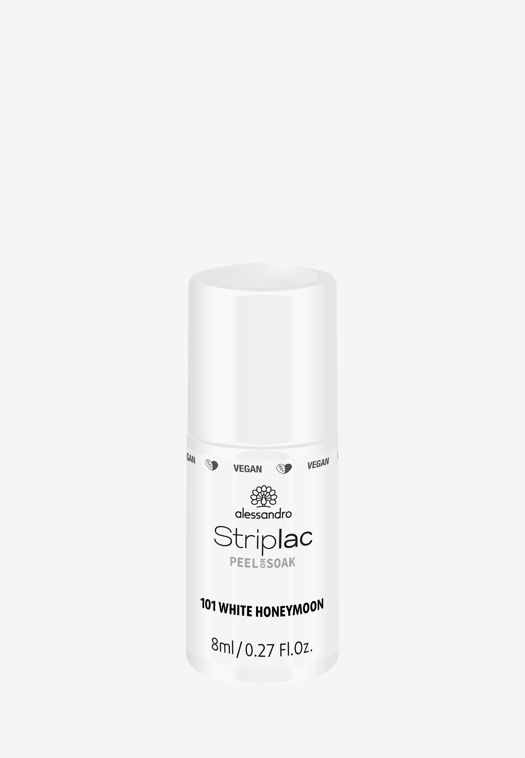 Alessandro Striplac Peel Or Soak Nagellack – 616 Gravity Grey, 5 Ml, LED-gehärtet, Bis Zu 3 Wochen Haltbar