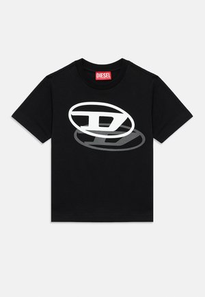 TVALE OVER UNISEX - Tricou cu imprimeu - nero