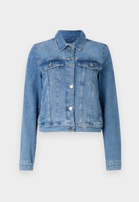 DELYA TRUCKER - Jeansjakke - dark blue denim