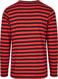 Urban Classics STRIPE LS - Ilgarankovis viršutinės dalies drabužis - red