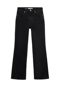 Trapezaste traperice - black denim