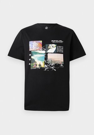 SEARCH EXCURSIONS TEE UNISEX - T-shirts med print - black