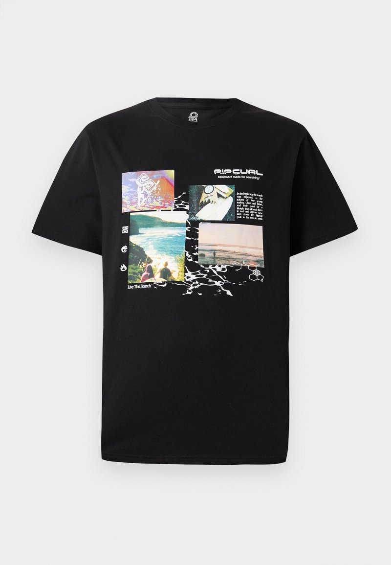 Rip Curl T-shirt print zwart Rip Curl T-shirt print zwart