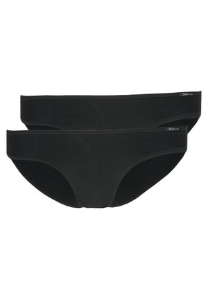 Skiny DAMEN RIO SLIP 2ER PACK - Nohavičky/Slipy - black