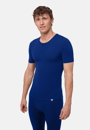 Danish Endurance MERINO SHORT SLEEVE - T-shirts basic - navy