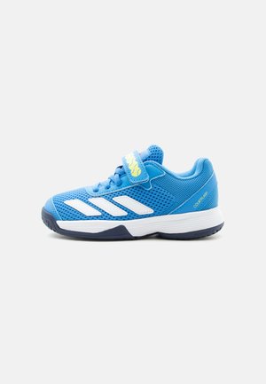 adidas Performance, COURTFLASH UNISEX - Tennissko til multicourt - lucid ray blue/footwear white/dark blue