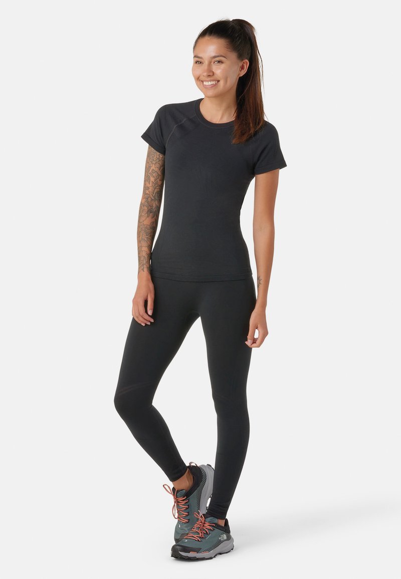 Smartwool INTRAKNIT ACTIVE SHORT SLEEVE - Sports T-shirts - black