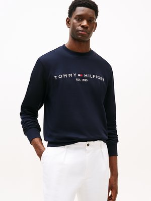 Tommy Hilfiger LOGO - Bluză de molton - desert sky